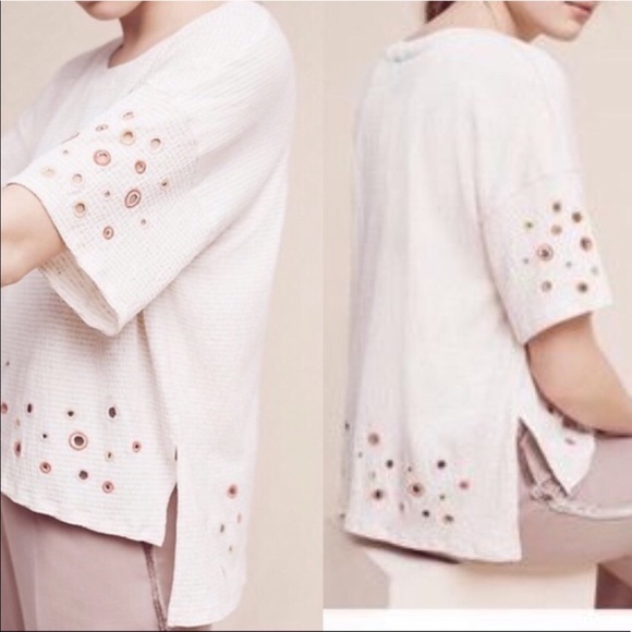 Anthropologie Tops - Anthropologie Postmark Catina Striped Tee K2161